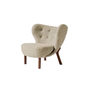 Little Petra Lounge Chair VB1- Oiled walnut legs, Upholstery Moss 0018