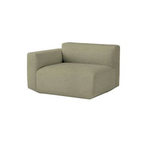 Develius Sofa EV1A Left Armrest Felt Gliders - Upholstery Ecriture 0910