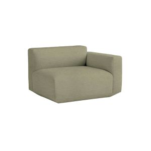 Develius Sofa EV1B Right Armrest Felt Gliders - Upholstery Ecriture 0910