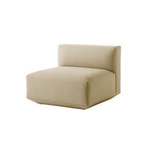 Develius Sofa EV1C Center Felt Gliders - Upholstery Ecriture 0240
