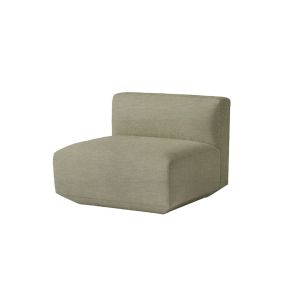 Develius Sofa EV1C Center Felt Gliders - Upholstery Ecriture 0910