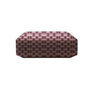 Develius EV2E Pouf Felt gliders - Upholstery Zade 0660