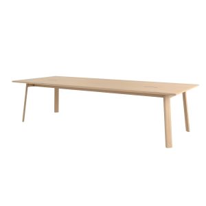 Alle Conference Table 300 cm / 118 in - Natural Lacquered Oak
