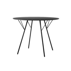 Rfh Terrace Table RD6  A 97 H73 Cm Black Frame Laminate - Black