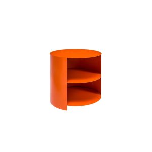 Hide Side Table Design by Karoline Fesser - Pure Orange