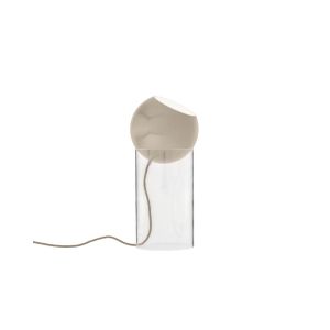 Topan Floor Lamp VP14 Clear Acrylic Base - Grey Beige