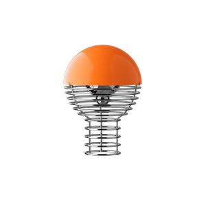 Wire Portable Lamp Ø18 - Orange