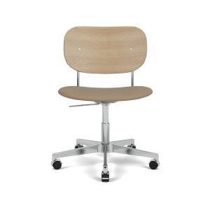 Co Task Chair Seat Upholstered - Natural Oak/Sierra 1611