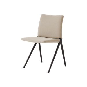 Kape Side Chair IF7 - Upholstered Warm black - Grain 61229
