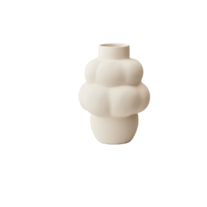 Balloon Vase 04 - Raw White, Large