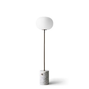 JWDA Floor Lamp Carrara Marble - Bronzed Brass