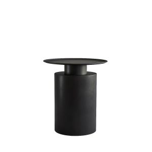 Pillar Coffee Table Tall - Burned Black