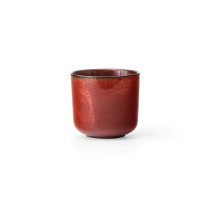 New Norm Cup 2Pcs Ø9 - Red Glazed