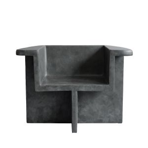 Brutus Lounge Chair - Dark Grey