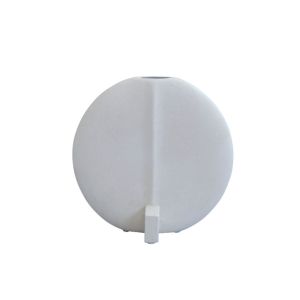 Guggenheim Vase Petit - Bone White