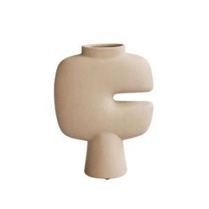 Tribal Vase Medio - Sand