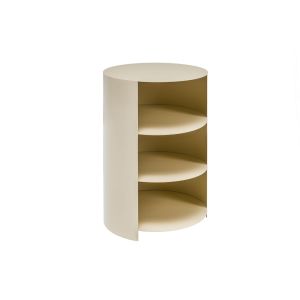 Hide Pedestal Design by Karoline Fesser - Light Ivory