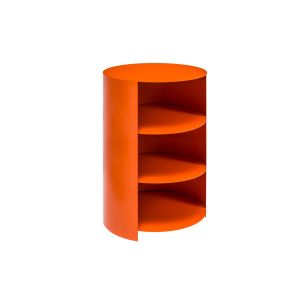 Hide Pedestal Design by Karoline Fesser - Pure Orange