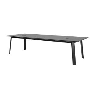 Alle Conference Table 300cm / 118 in - Black Lacquered Oak