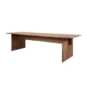Bookmatch Table 275cm/108.3 Design by Philippe Malouin - Natural Lacquered Walnut