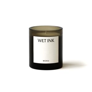Olfacte 235g Scented Poured Glass Candle Wet Ink