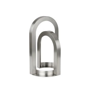 Arch Sculpture - Brushed, Stainless Steel