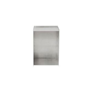 Rivet Box Table - Aluminum