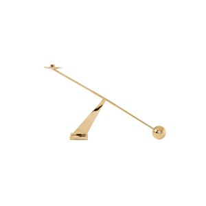 Interconnect Candle Holder W70 - Polished Brass
