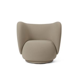 Rico Lounge Chair - Grain, Cashmere