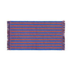 Stripes and Stripes Door Mat - Cacao sky