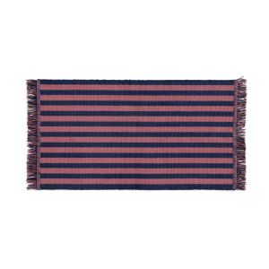 Stripes and Stripes Door Mat - Navy Cacao
