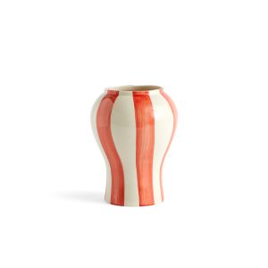 Sobremesa Stripe Vase S - Red