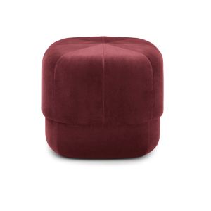 Circus Pouf Small - Dark Red