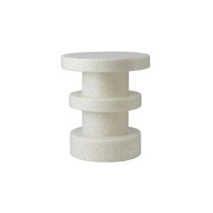 Bit Stool Stack - White / White