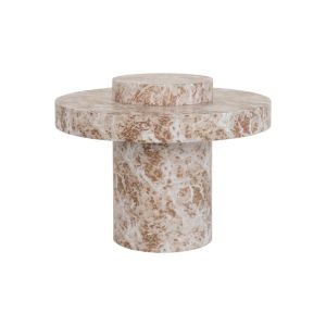 Arco Side Table Round Ø45 - Brown