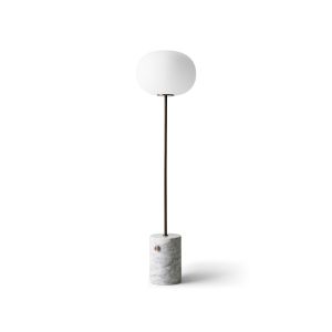 JWDA Floor Lamp Carrara Marble - Bronzed Brass