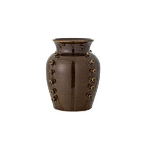 Hazis Deco Vase - Brown