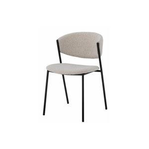 Marlo Dining Chair - White Polyester