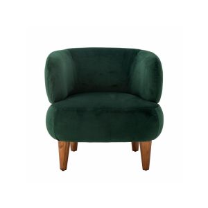 Ruperta Lounge Chair, Polyester Green