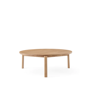 Passage Lounge Table Ø90 - Natural Oak