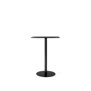 Harbour Column Counter Table 60x70 - Charcoal Linoleum