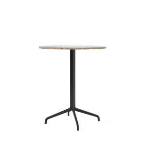 Harbour Column Dia80 Counter Table Round With Star Base - Kunis Breccia