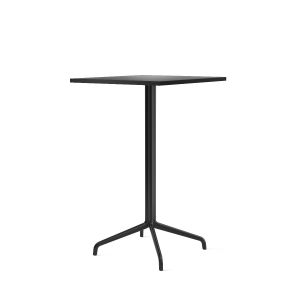 Harbour Column Bar Table 60x70 With Star Base - Charcoal Linoleum