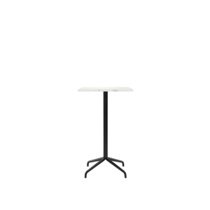 Harbour Column Bar Table 60x70 With Star Base - Off White Marble