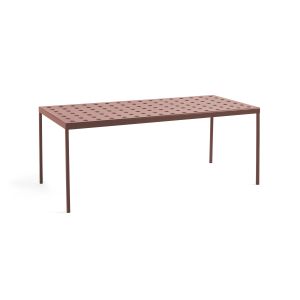 Balcony Dining Table Large - Iron Red