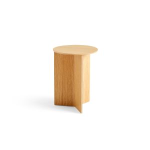 Slit Table Wood - High Oak