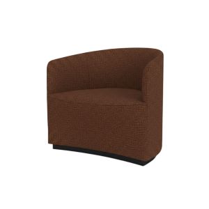 Tearoom Lounge Chair - Upholstery Boucle 08 Bordeaux
