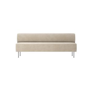 Eave Dining 200, Black Steel Legs, Upholstered Moss 0018