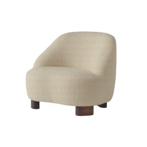 Margas Lounge Chair LC1- Oiled walnut legs, Upholstery Grain 61252