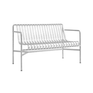 Palissade Dining Bench with Armrest - Hot Galvanised
